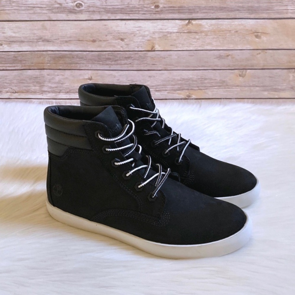 Timberland Women’s Black Dausette Sneaker Boots - Picture 2 of 8